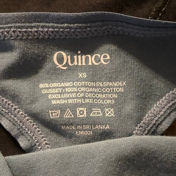 Set of 5 Quince Women’s XS Underwear Organic Cotton Panties Thong Bikini Variety - Picture 3 of 12